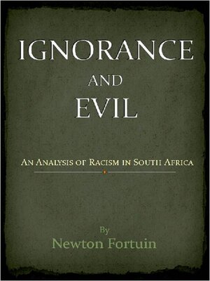 cover image of Ignorance and Evil